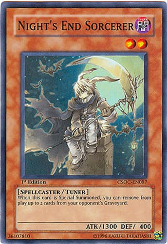 Night's End Sorcerer - CSOC-EN087 Super Rare Unlimited