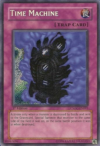 Time Machine - CSOC-EN091 Secret Rare 1st Edition