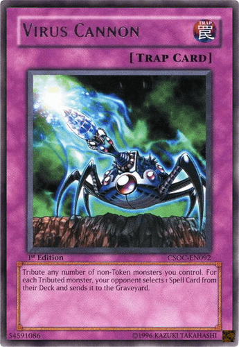 Virus Cannon - CSOC-EN092 Rare 1st Edition