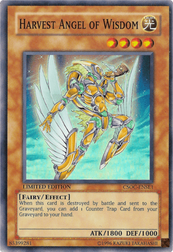 Harvest Angel of Wisdom - CSOC-ENSE1 Super Rare Limited Edition
