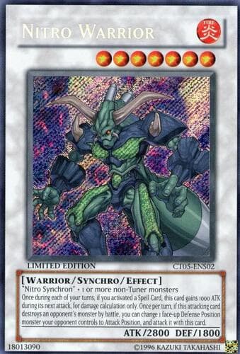 Nitro Warrior - CT05-ENS02 Secret Rare Limited Edition