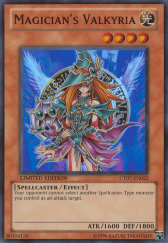 Magician's Valkyria - CT07-EN022 Super Rare Limited Edition