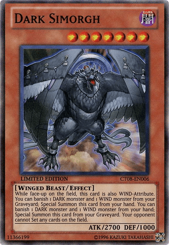 Dark Simorgh - CT08-EN006 Super Rare Limited Edition