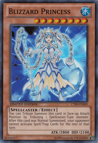 Blizzard Princess - CT09-EN009 Super Rare Limited Edition
