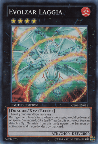 Evolzar Laggia - CT09-EN011 Super Rare Limited Edition