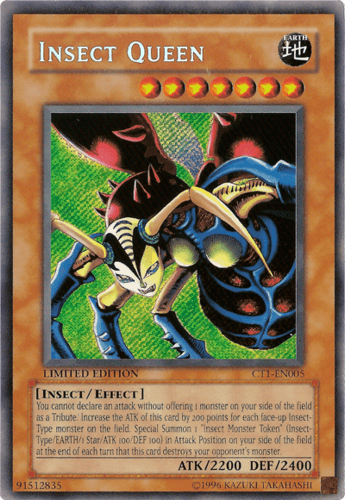Insect Queen - CT1-EN005 Secret Rare Limited Edition