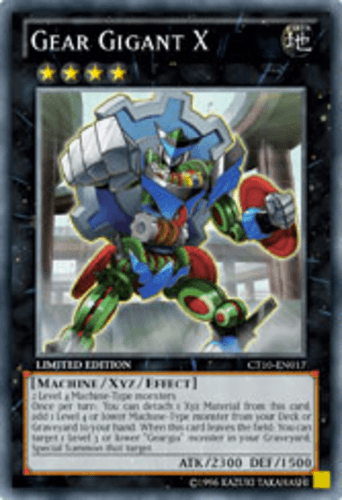 Gear Gigant X - CT10-EN017 Super Rare Limited Edition