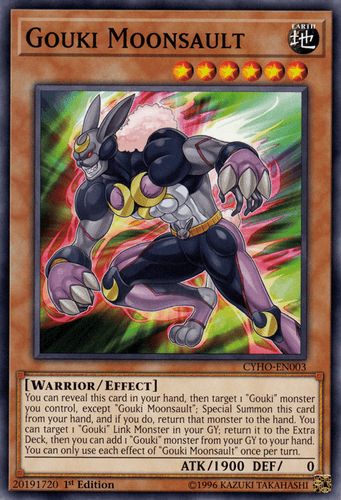 Gouki Moonsault - CYHO-EN003 Common 1st Edition
