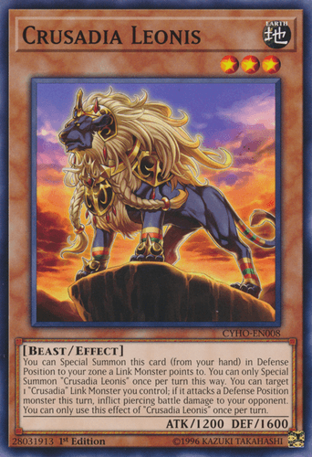 Crusadia Leonis - CYHO-EN008 Common 1st Edition