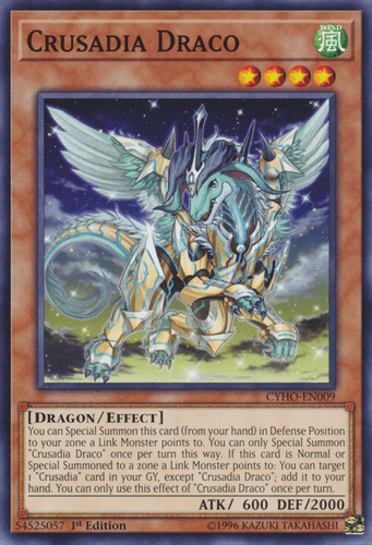 Crusadia Draco - CYHO-EN009 Common 1st Edition