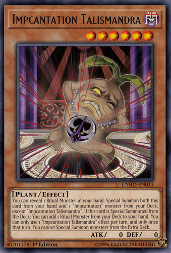 Impcantation Talismandra - CYHO-EN013 Rare 1st Edition
