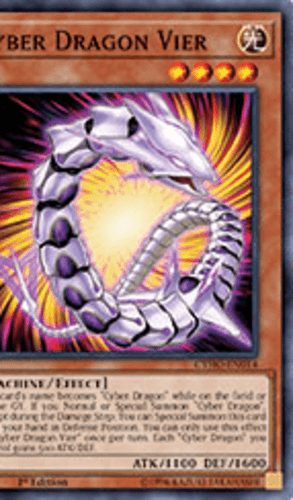 Cyber Dragon Vier - CYHO-EN014 Common Unlimited