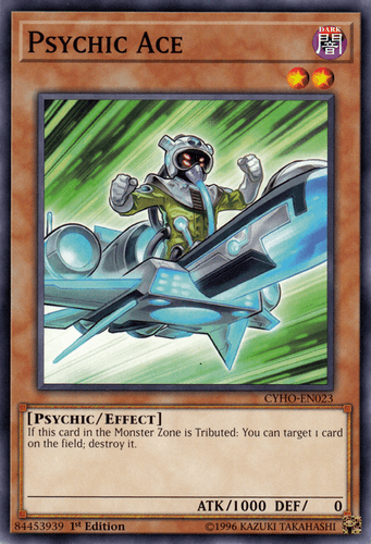 Psychic Ace - CYHO-EN023 Common 1st Edition