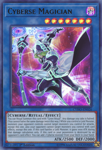 Cyberse Magician - CYHO-EN026 Ultra Rare Unlimited