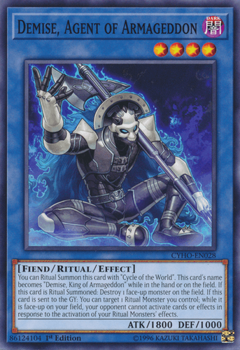 Demise, Agent of Armageddon - CYHO-EN028 Common Unlimited