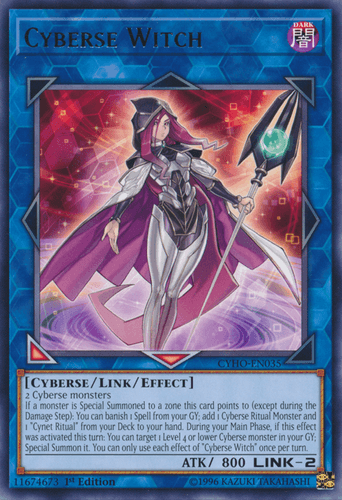 Cyberse Witch - CYHO-EN035 Rare Unlimited