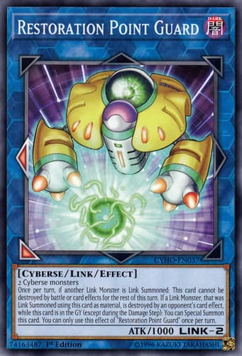 Restoration Point Guard - CYHO-EN037 Common 1st Edition