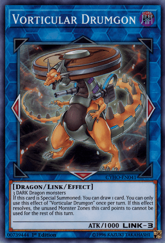 Vorticular Drumgon - CYHO-EN041 Super Rare Unlimited