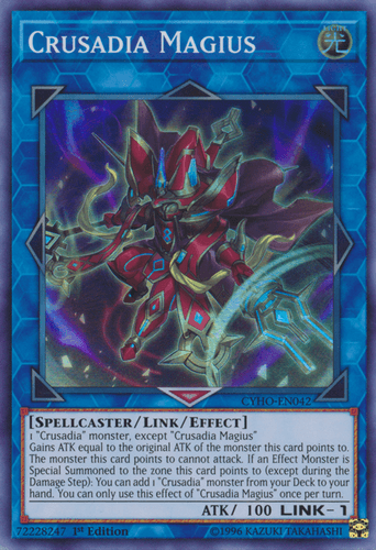 Crusadia Magius - CYHO-EN042 Super Rare Unlimited