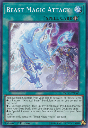 Beast Magic Attack - CYHO-EN063 Common Unlimited