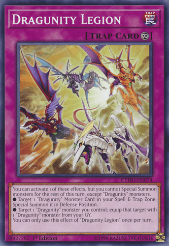 Dragunity Legion - CYHO-EN074 Common Unlimited