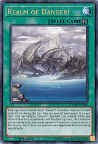 Realm of Danger! - CYHO-EN086 Ultra Rare Unlimited