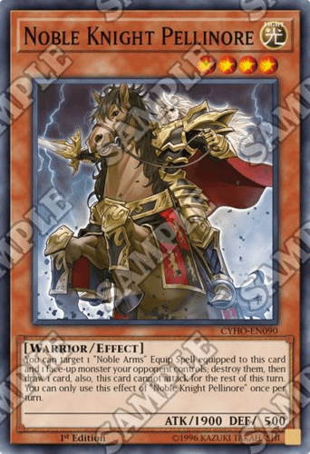 Noble Knight Pellinore - CYHO-EN090 Super Rare Unlimited