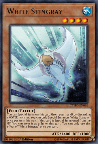 White Stingray - CYHO-EN096 Rare Unlimited