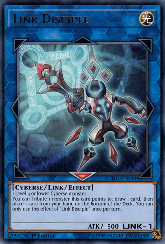 Link Disciple - CYHO-EN098 Rare 1st Edition