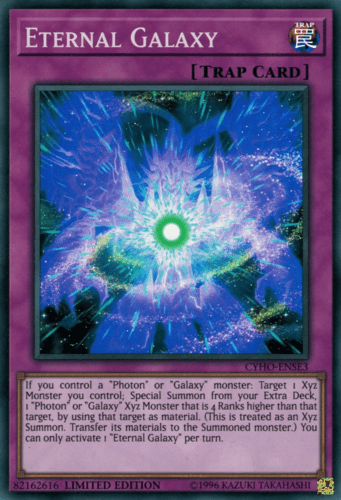 Eternal Galaxy - CYHO-ENSE3 Super Rare Limited Edition