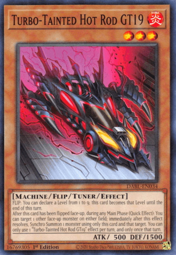 Turbo-Tainted Hot Rod GT19 - DABL-EN034 Common 1st Edition
