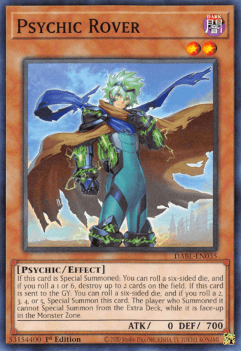 Psychic Rover - DABL-EN035 Common 1st Edition
