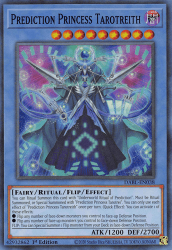 Prediction Princess Tarotreith - DABL-EN038 Super Rare 1st Edition