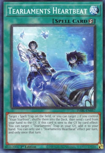 Tearlaments Heartbeat - DABL-EN057 Common 1st Edition