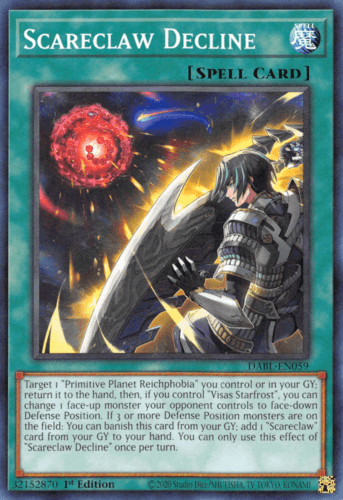Scareclaw Decline - DABL-EN059 Common 1st Edition