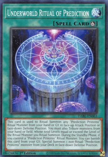 Underworld Ritual of Prediction - DABL-EN063 Common 1st Edition