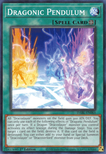 Dragonic Pendulum - DABL-EN065 Common 1st Edition