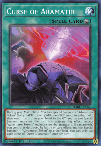 Curse of Aramatir - DABL-EN067 Common 1st Edition