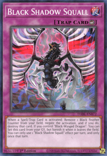 Black Shadow Squall - DABL-EN072 Common 1st Edition
