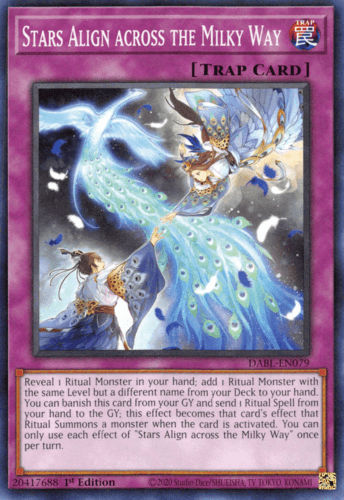 Stars Align across the Milky Way - DABL-EN079 Common 1st Edition