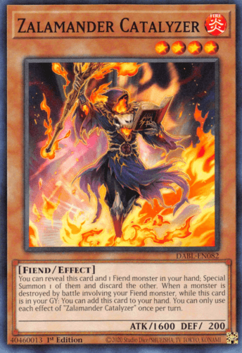 Zalamander Catalyzer - DABL-EN082 Common 1st Edition
