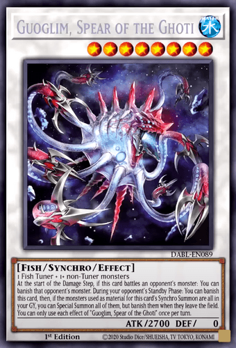 Guoglim, Spear of the Ghoti - DABL-EN089 Secret Rare 1st Edition