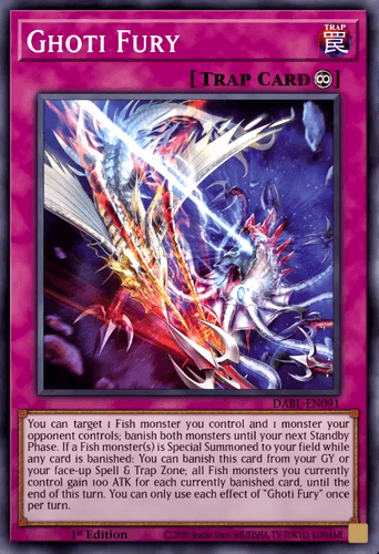 Ghoti Fury - DABL-EN091 Super Rare 1st Edition