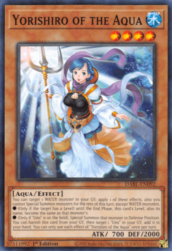 Yorishiro of the Aqua - DABL-EN092 Common 1st Edition