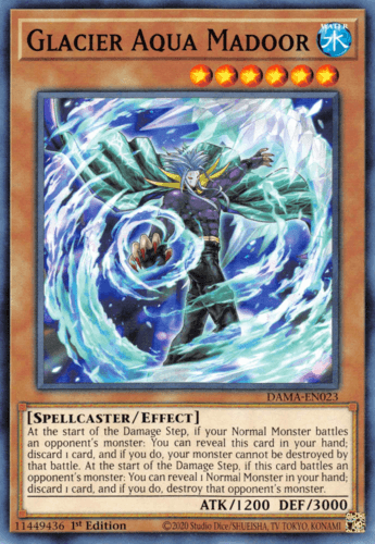 Glacier Aqua Madoor - DAMA-EN023 Common 1st Edition
