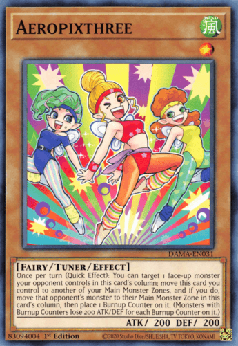 Aeropixthree - DAMA-EN031 Common 1st Edition
