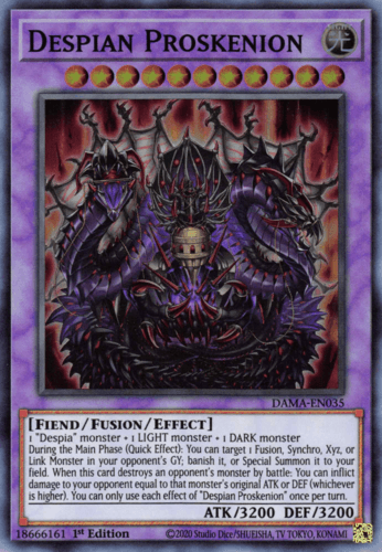 Despian Proskenion - DAMA-EN035 Super Rare 1st Edition