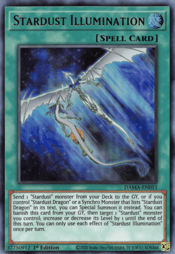 Stardust Illumination - DAMA-EN051 Ultra Rare 1st Edition