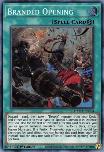 Branded Opening - DAMA-EN054 Super Rare 1st Edition