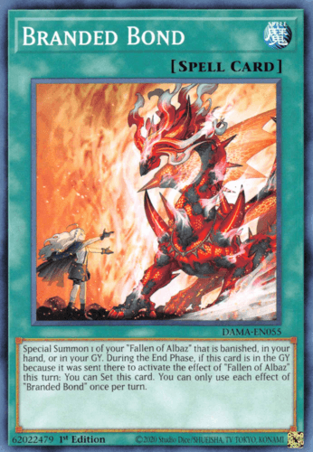 Branded Bond - DAMA-EN055 Common 1st Edition